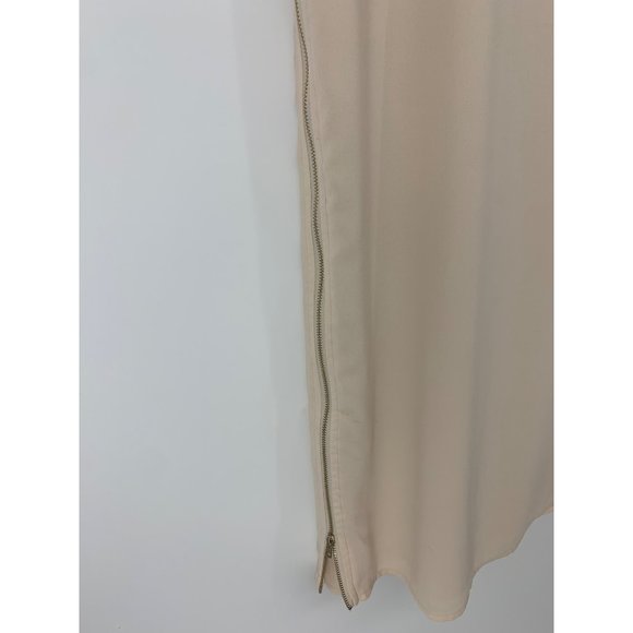 Naked Zebra Cream Dress Size M - Picture 4 of 10